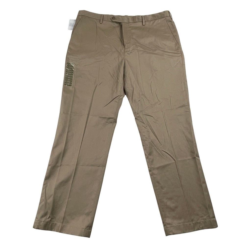 Jos. A. Bank Traveler Tailored Fit Wrinkle Resistant Chino Pants 38x29 (40") Tan